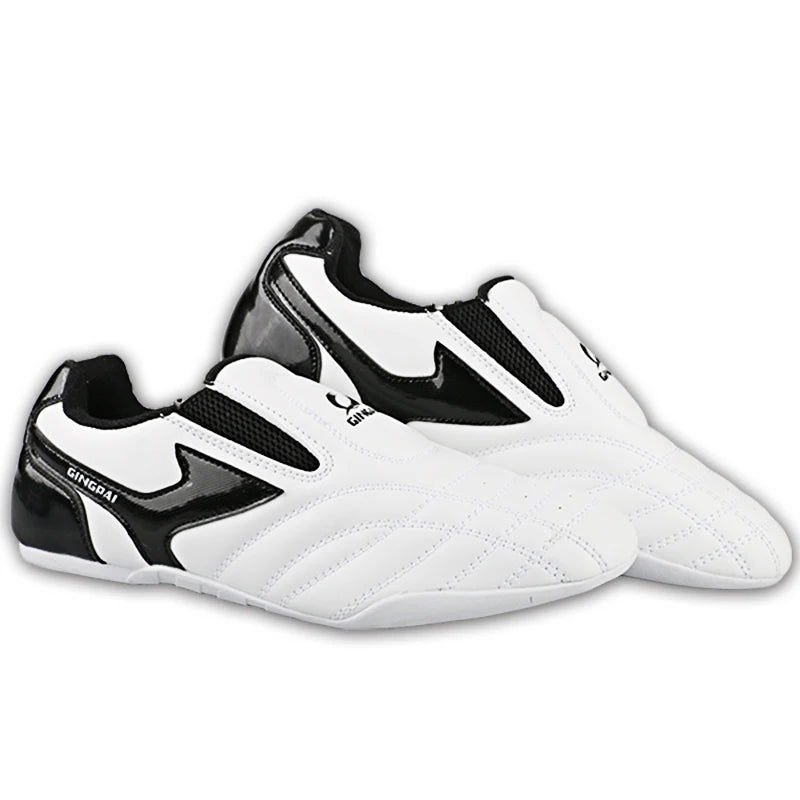 Breathable Taekwondo Shoes Karate Kung Fu Wrestling Martial Arts Shoes Women Men Adult Children Soft Sole Sneaker Coach Shoes
