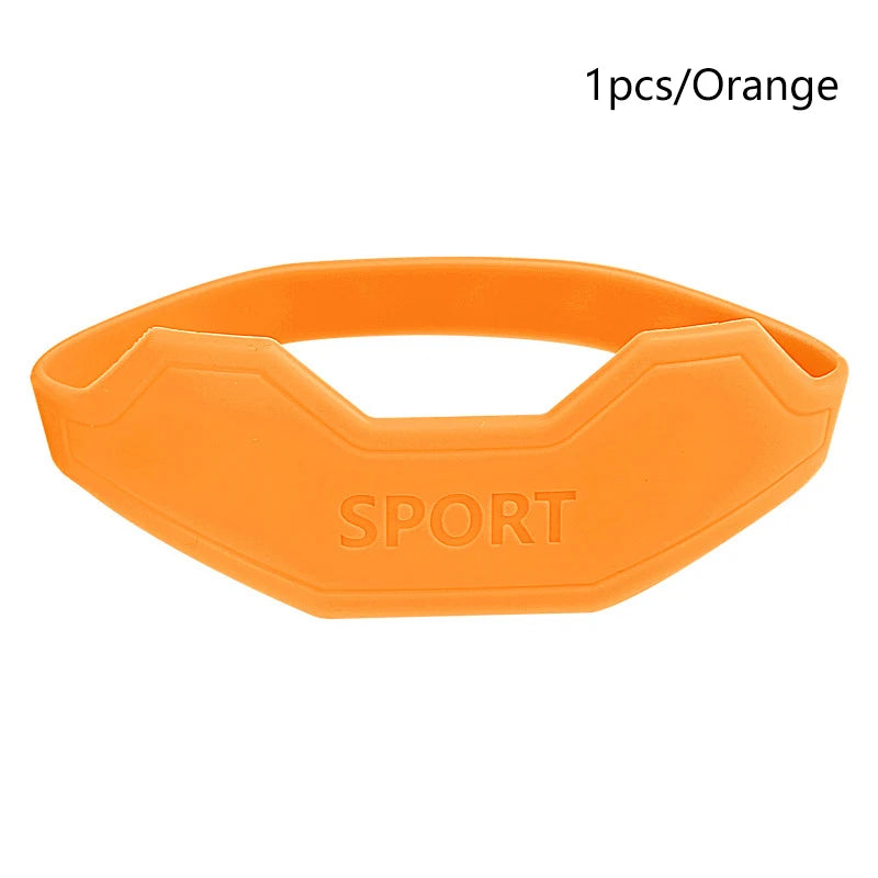 1Pcs Silicone Patella Tendon Knee Straps Knee Support Fixed Protection Patella Knee Strap Highly Elastic Flexible