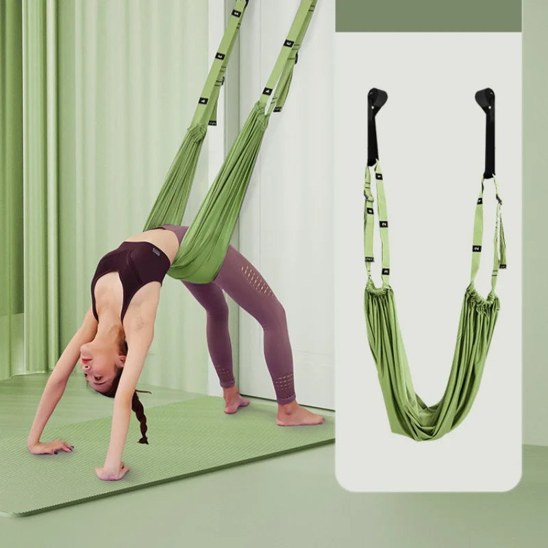 Yoga Rope Aair Hanging Domestick Beauty Back Stretch With Home Hanging Door Yoga Rope Stretching Exercise Training Equipment