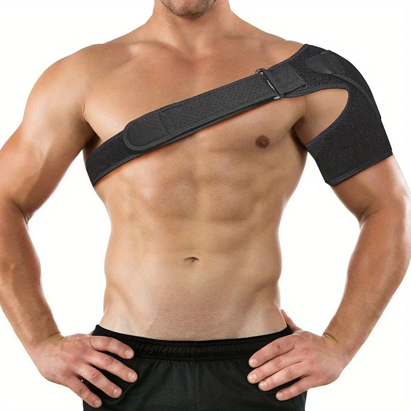 Adjustable Shoulder Brace for Rotator Cuff Support – Fits Left & Right Shoulders,Adjustable Strap Design |Shoulder Support Brace