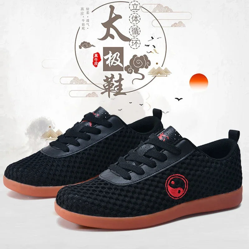 Stylish Taekwondo Training Shoes Martial Arts Competition Tai Chi Morning Karate Exercise Shoes Training Sneakers Boxing Shoes