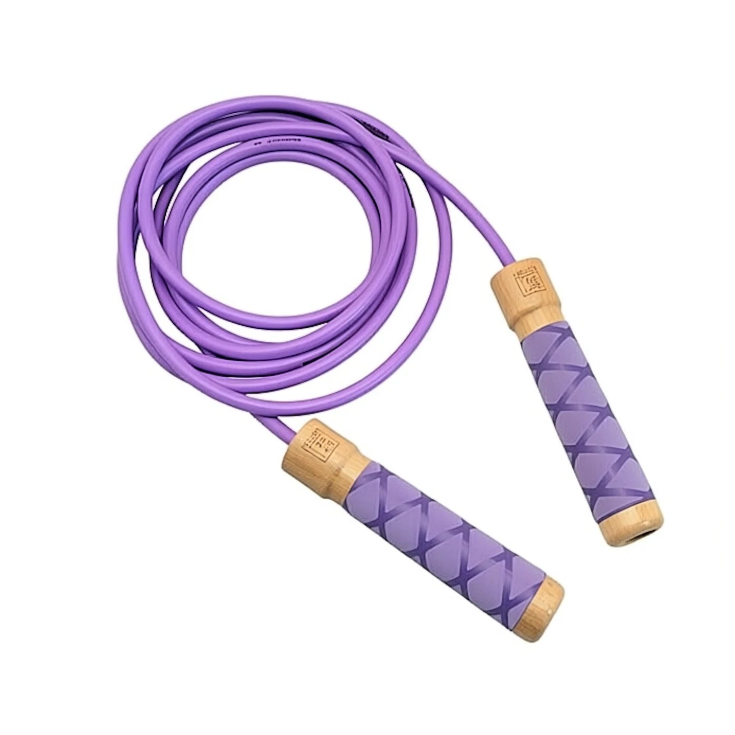 370g to 500 gram heavy 8mm 10mm thick super long 3.2 meters rope length between handles wood handle jump rope with ball bearing