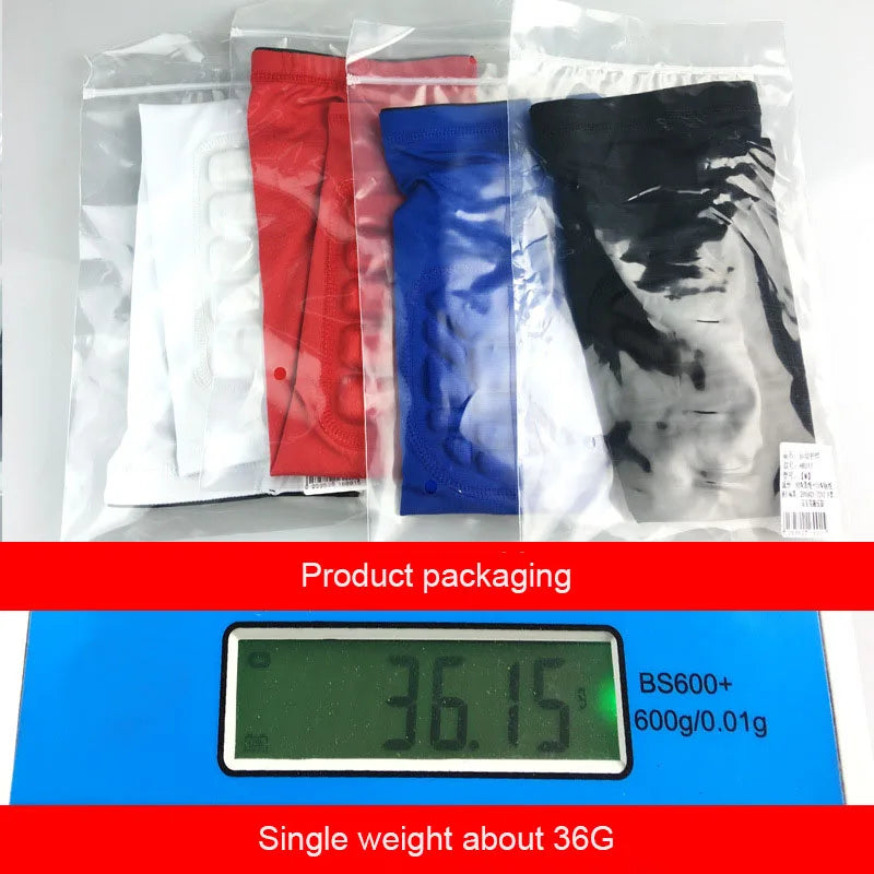 1PCS Basketball Knee Pads Lengthen Breathable Compression Knee Calf Sleeves Pads Brace Hiking Cycling Leg Protectors