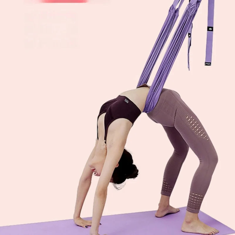 Yoga Rope Aair Hanging Domestick Beauty Back Stretch With Home Hanging Door Yoga Rope Stretching Exercise Training Equipment