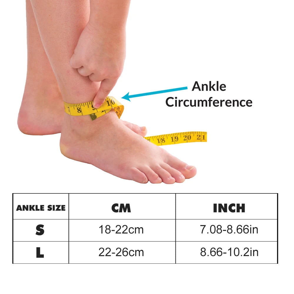 1pcs Adjustable Ankle Brace Support for Women & Men - Elastic Lace-Up Sprain Recovery Aid for Maximum Ankle Injury Relief