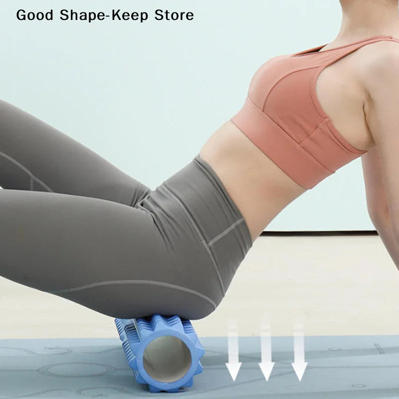 Yoga Column Roller Fitness Equipment EVA Yoga roller Foam Roller Yoga Pilates Yoga Block Gym Roller