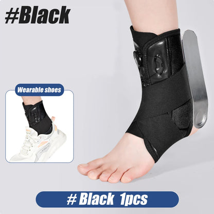 1pcs  Adjustable Ankle Brace Support for Women &amp; Men - Elastic Lace-Up Sprain Recovery Aid for Maximum Ankle Injury Relief