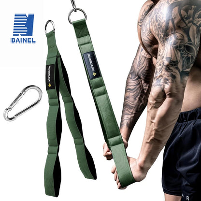 Versatile Tricep Rope Extra Long Tricep Pull Down Rope for Fitness Cable Machine Attachment for Pulley System Gym LAT Machine