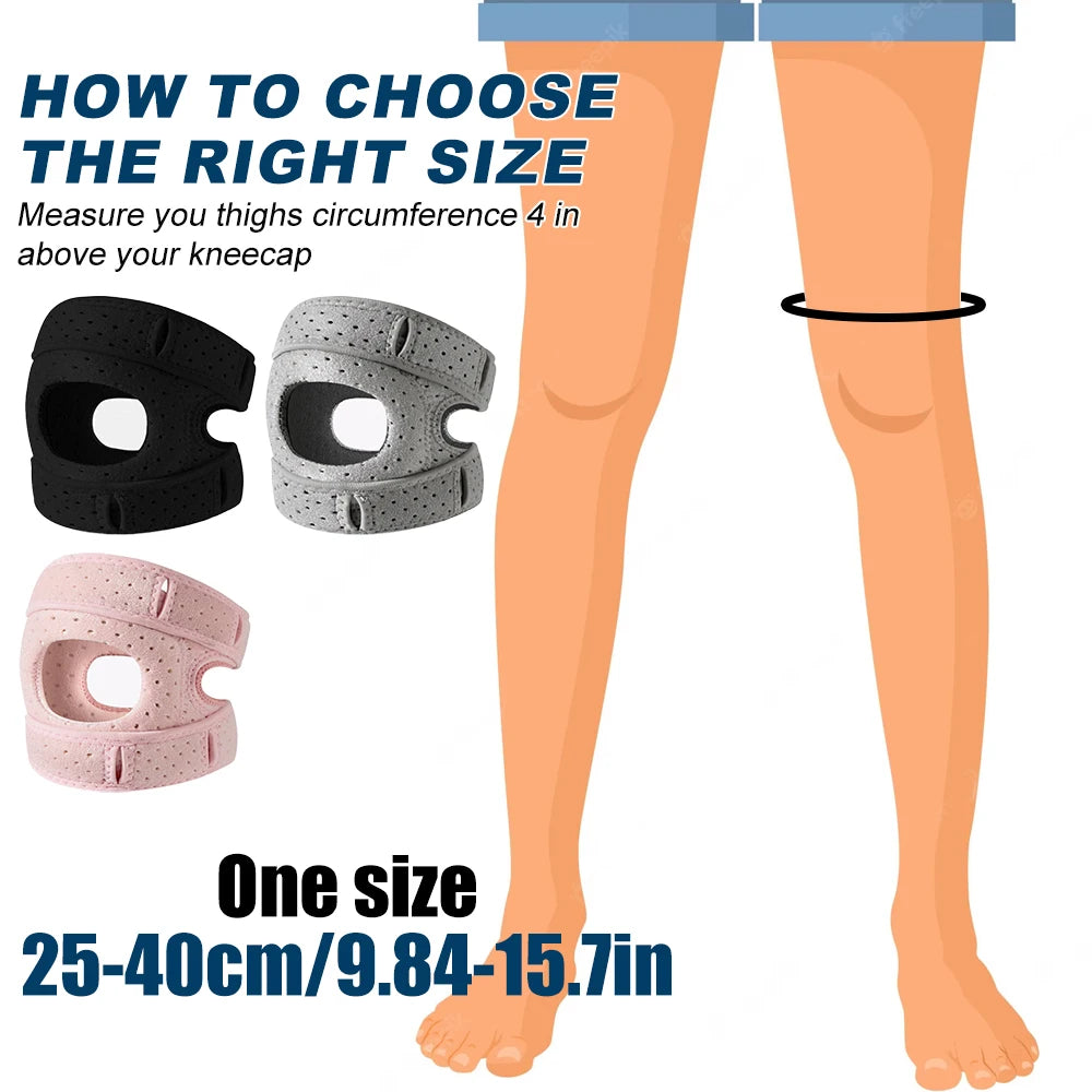 1pcs Adjustable Kids Knee Brace with Patella Gel Pads Youth Child Meniscus Tear Support Brace for Sports And Knee Pain Relief