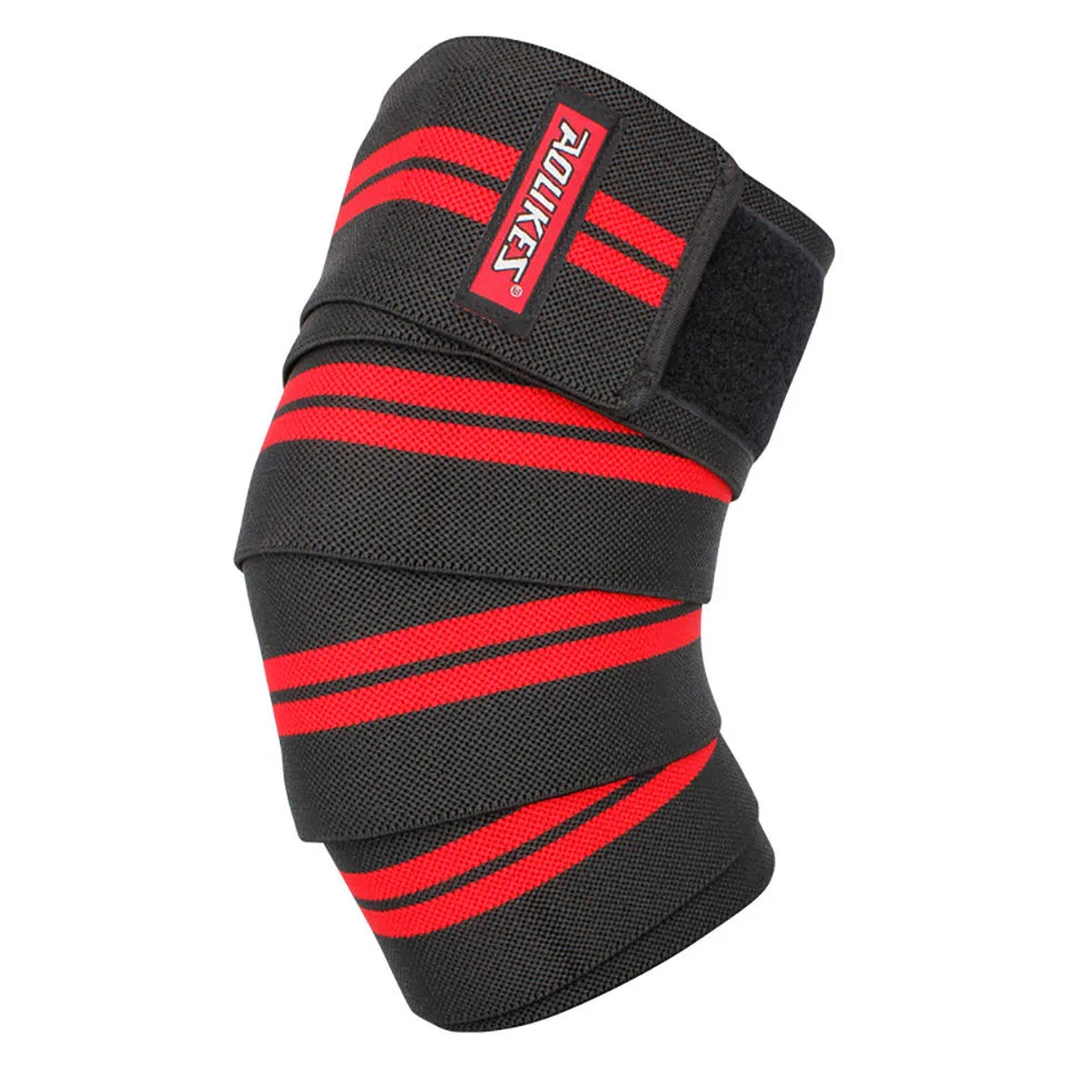 AOLIKES 1PCS Sports Knee Wraps for Men &amp; Women | Ideal for Cross Training,Gym Workouts, Weightlifting,Fitness &amp; Powerlifting
