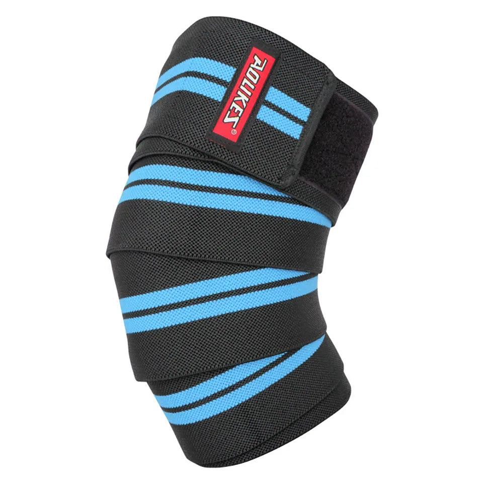 AOLIKES 1PCS Sports Knee Wraps for Men &amp; Women | Ideal for Cross Training,Gym Workouts, Weightlifting,Fitness &amp; Powerlifting
