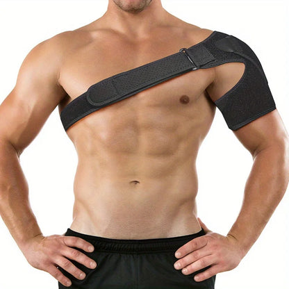 Adjustable Shoulder Brace for Rotator Cuff Support – Fits Left &amp; Right Shoulders,Adjustable Strap Design |Shoulder Support Brace