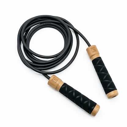 370g to 500 gram  heavy 8mm 10mm thick super long 3.2 meters rope length between handles wood handle jump rope with ball bearing