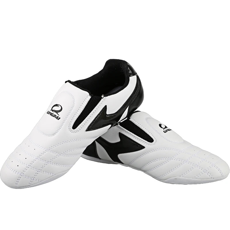 Breathable Taekwondo Shoes Karate Kung Fu Wrestling Martial Arts Shoes Women Men Adult Children Soft Sole Sneaker Coach Shoes