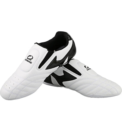 Breathable Taekwondo Shoes Karate Kung Fu Wrestling Martial Arts Shoes Women Men Adult Children Soft Sole Sneaker Coach Shoes
