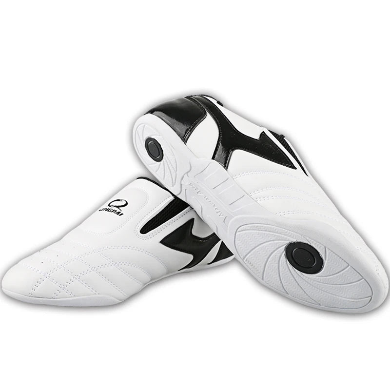 Breathable Taekwondo Shoes Karate Kung Fu Wrestling Martial Arts Shoes Women Men Adult Children Soft Sole Sneaker Coach Shoes