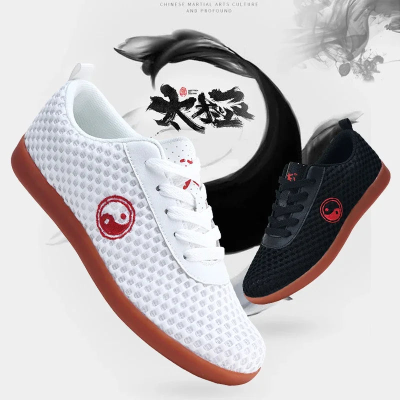 Stylish Taekwondo Training Shoes Martial Arts Competition Tai Chi Morning Karate Exercise Shoes Training Sneakers Boxing Shoes