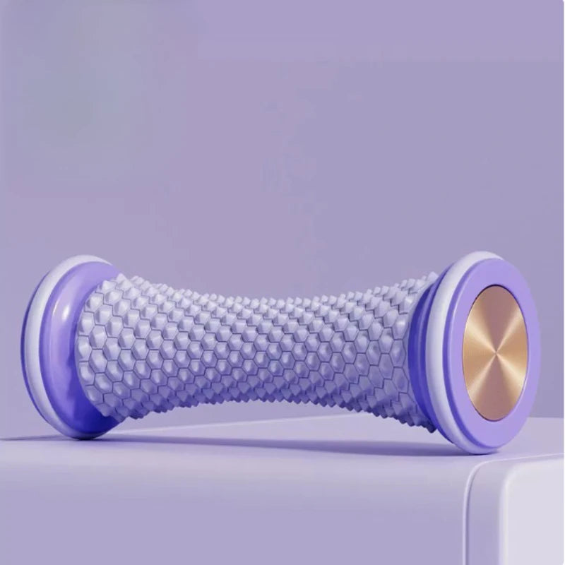 Plantar Fascia Massager Roller Foot Leg Muscle Relaxation Trainer Rolling Massage Tool for Home Fitness Yoga Experience