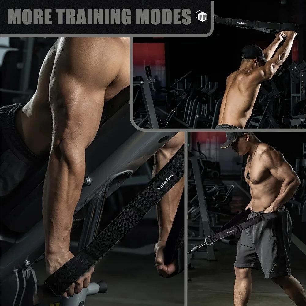 [Extra long triceps rope] Extra long triceps rope with comfortable grip | Triceps rope accessory for enhancing exercise