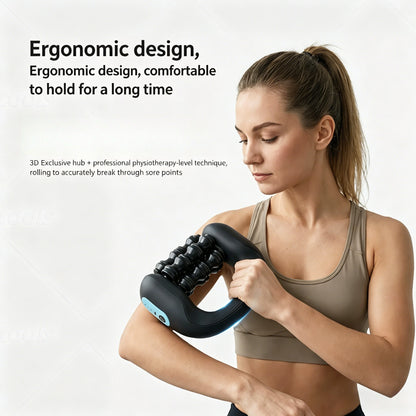 Electirc Roller Massage Deep Tissue Muscle Massage Roller Body Relaxation Relief Back Foot Leg Masajeador Fascia Roller Massage