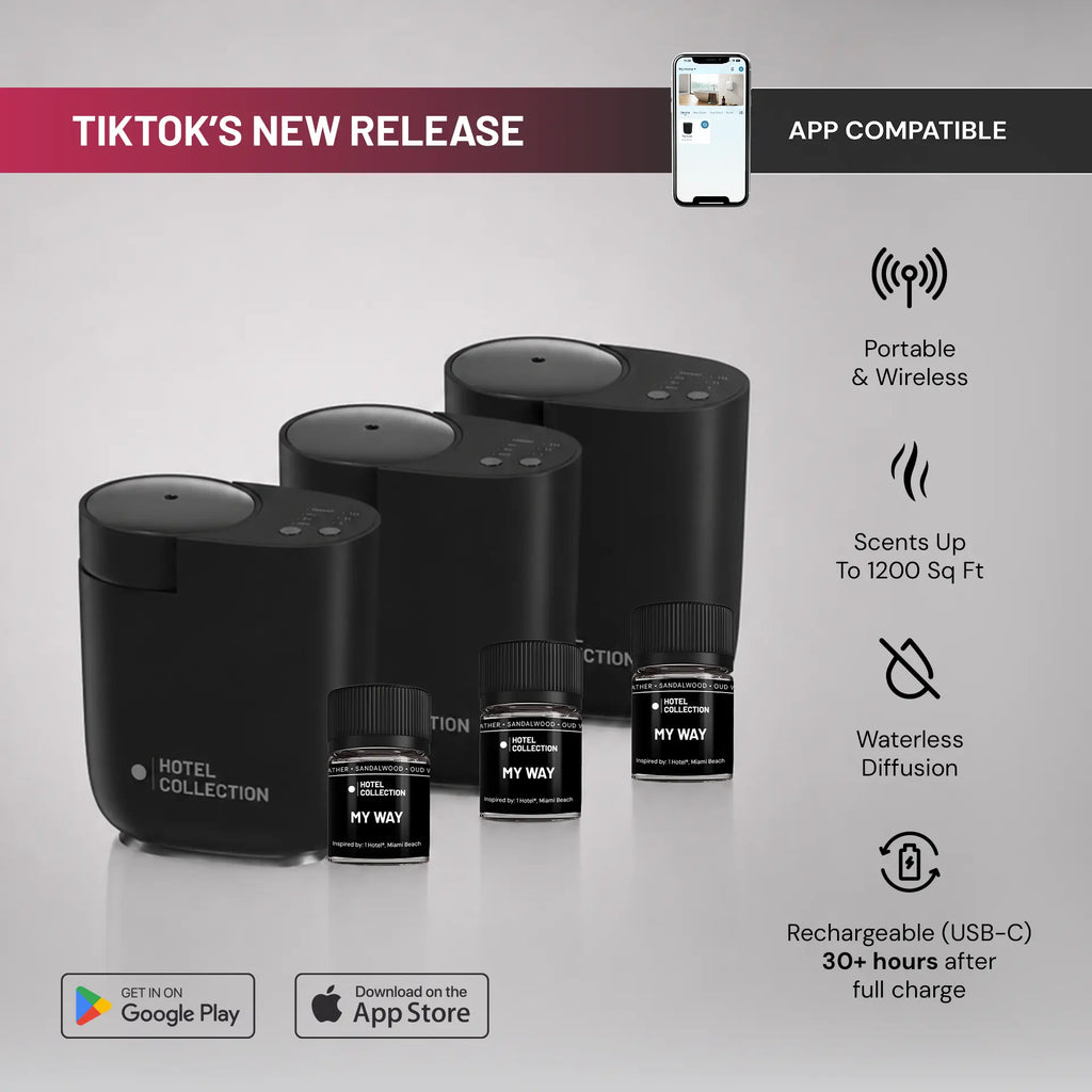 Hotel Collection | Loft Portable Scent Diffuser Bundle