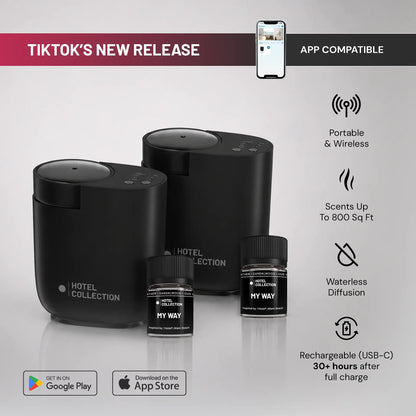 Hotel Collection | Loft Portable Scent Diffuser Bundle