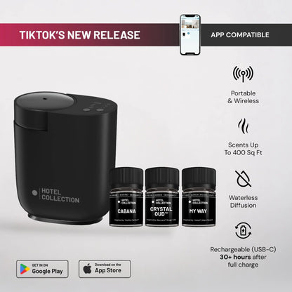 Hotel Collection | Loft Portable Scent Diffuser Bundle