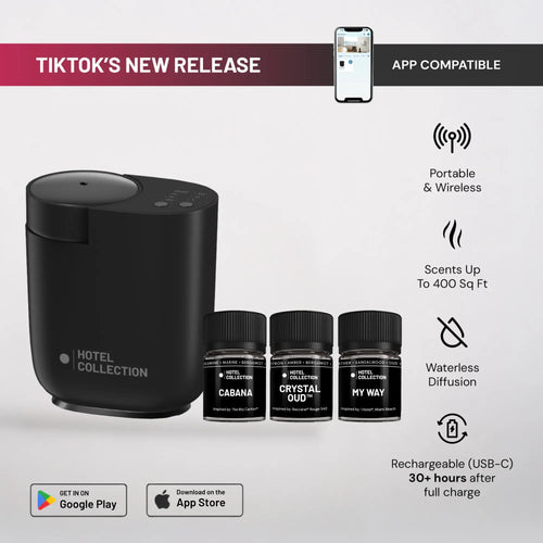 Hotel Collection | Loft Portable Scent Diffuser Bundle